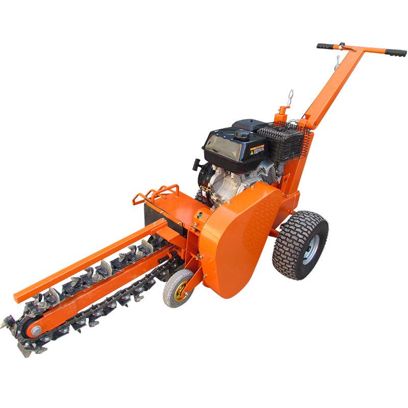 GT1500 Gasoline Trencher equipment Farm Mini Trencher walk-behind mini chain trencher for laying cables - sinolink